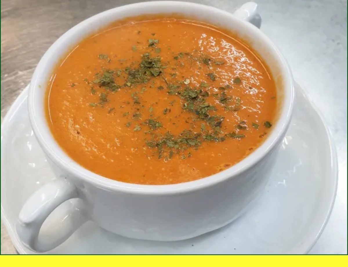 Hausgemachte Tomatensuppe